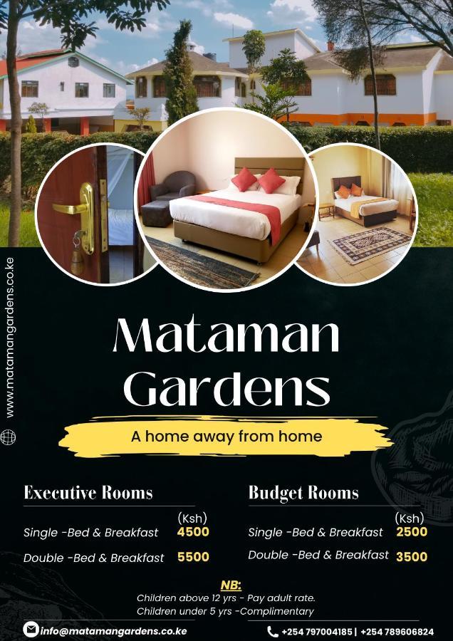 Mataman Gardens Hotel Naivasha Exterior foto